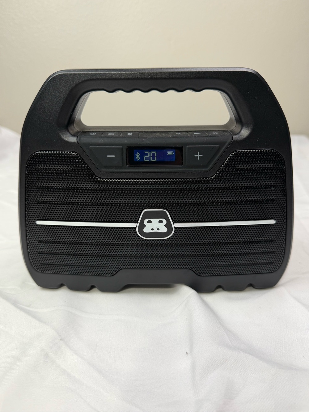 Portable Bluetooth Speaker with Handle - Black